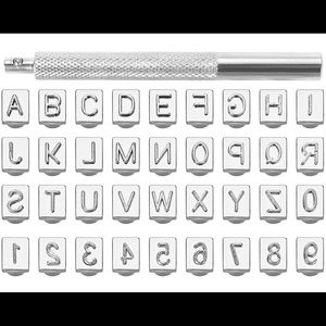 ‼️SOLD ON Ⓜ️‼️ Metal Stamps Punch Set